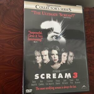 3/$10 Assorted movies. 3/$10 Scream collectors series